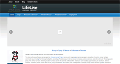 Desktop Screenshot of dekalbanimalservices.com